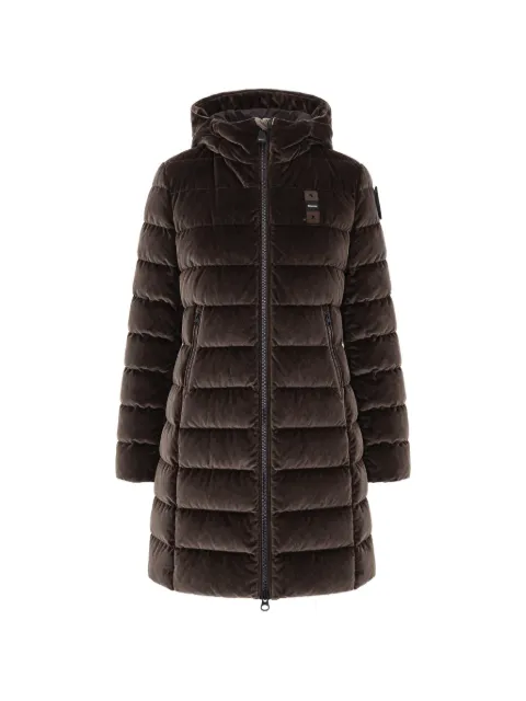 Blauer quilted hooded coat