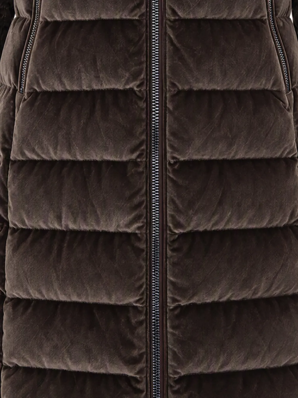 Blauer quilted hooded coat Bruin