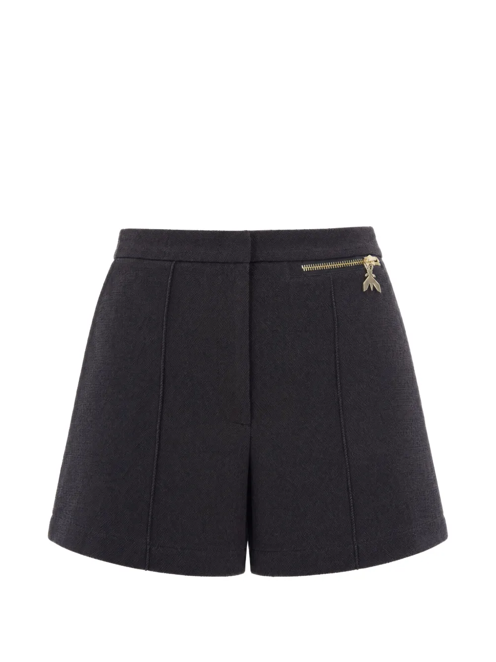 Patrizia Pepe zip-detail tailored shorts Zwart