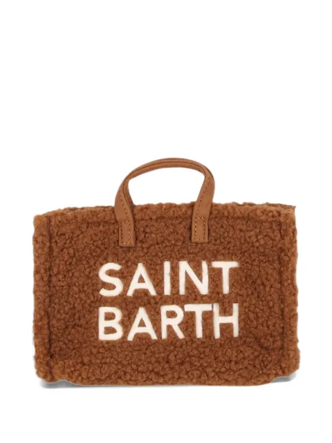 MC2 Saint Barth Kids The Phone shearling-trim phone bag