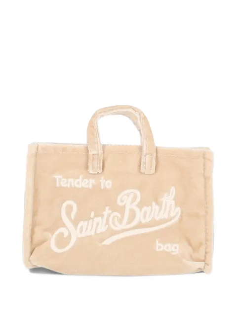 MC2 Saint Barth Kids The Phone velvet-effect shoulder bag