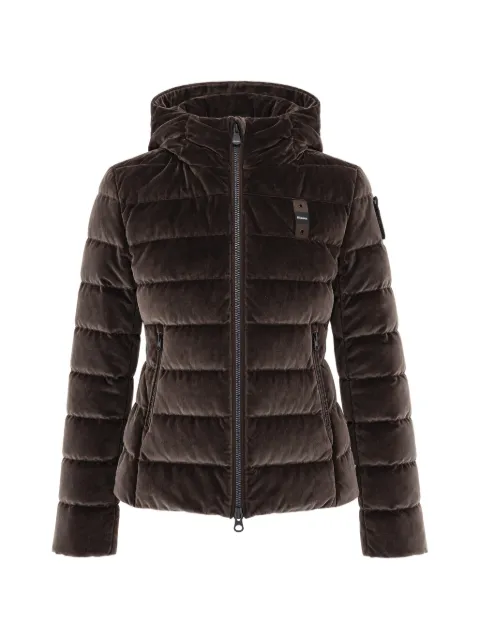 Blauer quilted hooded jacket