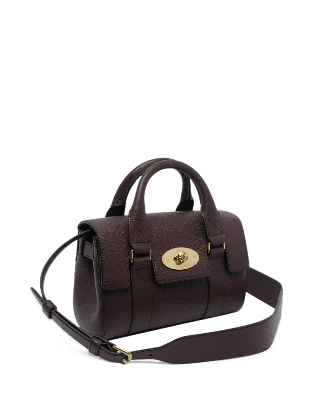 Mulberry Babyswater leren mini-tas Rood