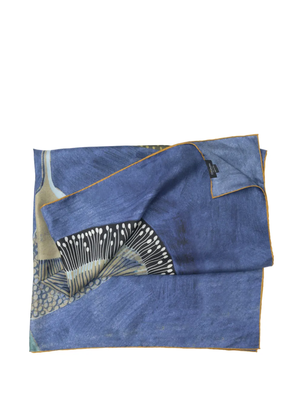 Elizabetta Cristina floral-print scarf - Blu