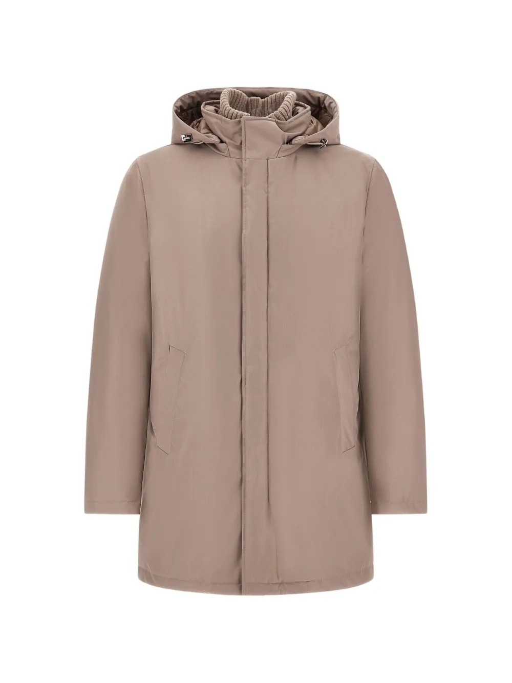 Herno hooded trench coat - Toni neutri