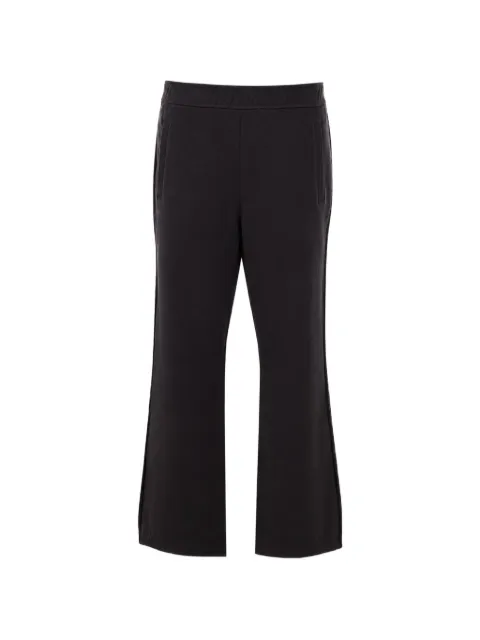 Lanvin logo-patch track pants