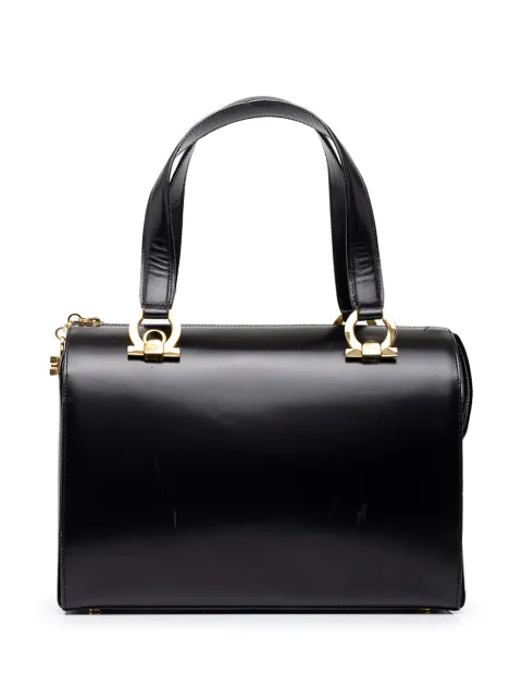 Ferragamo Pre-Owned bolsa satchel Gancini Boston de piel de becerro 1990-2000