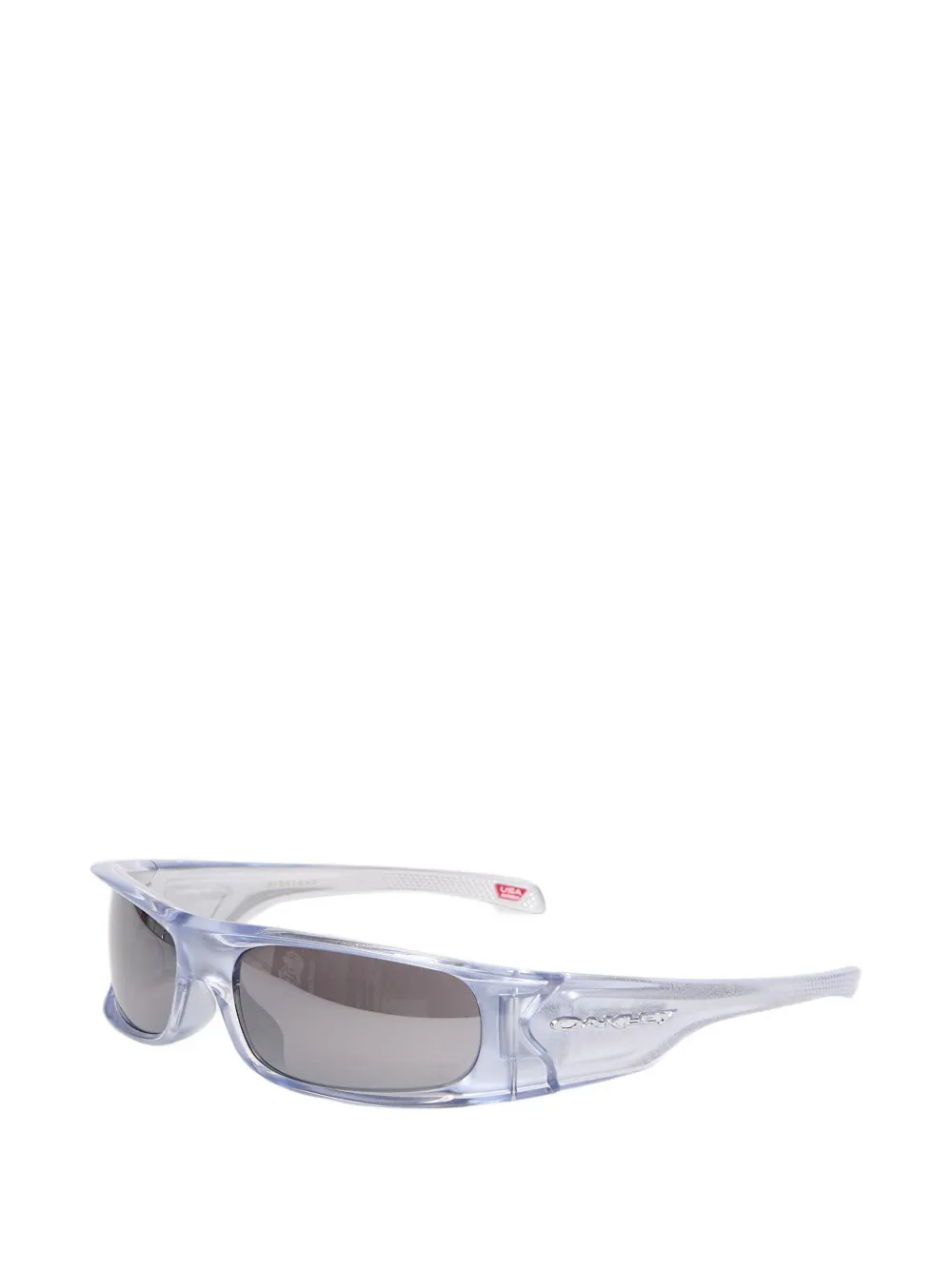 Oakley x Justin Jefferson Highland rectangle-frame sunglasses Blauw