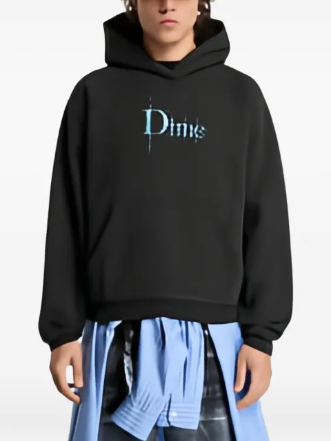 dime Bella logo-print hoodie