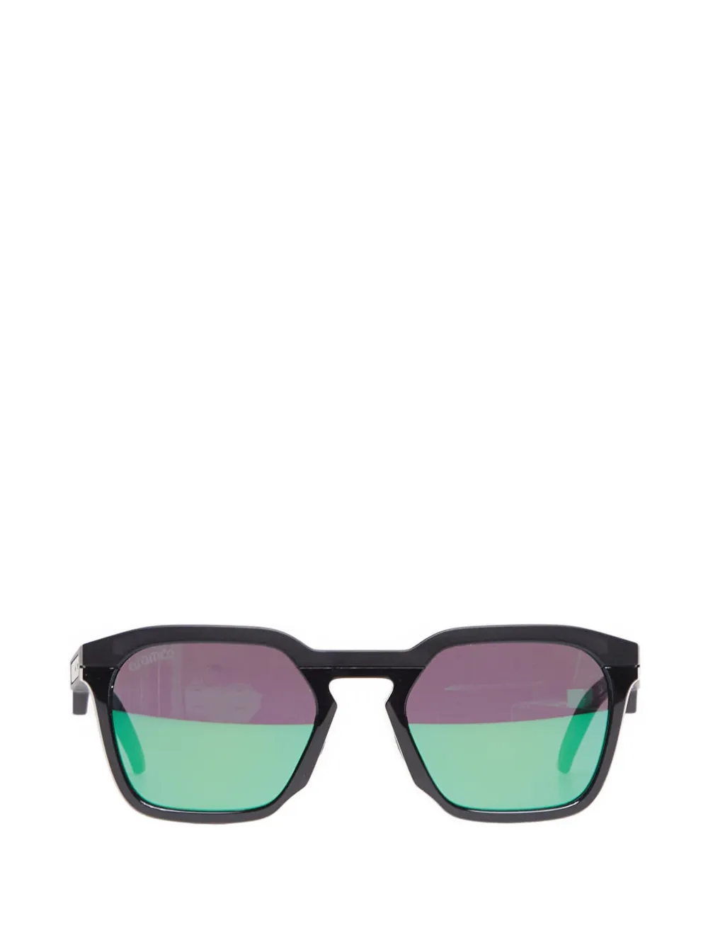 Oakley x Aston Martin Aramco F1 Team HSTN SQ zonnebril Zwart