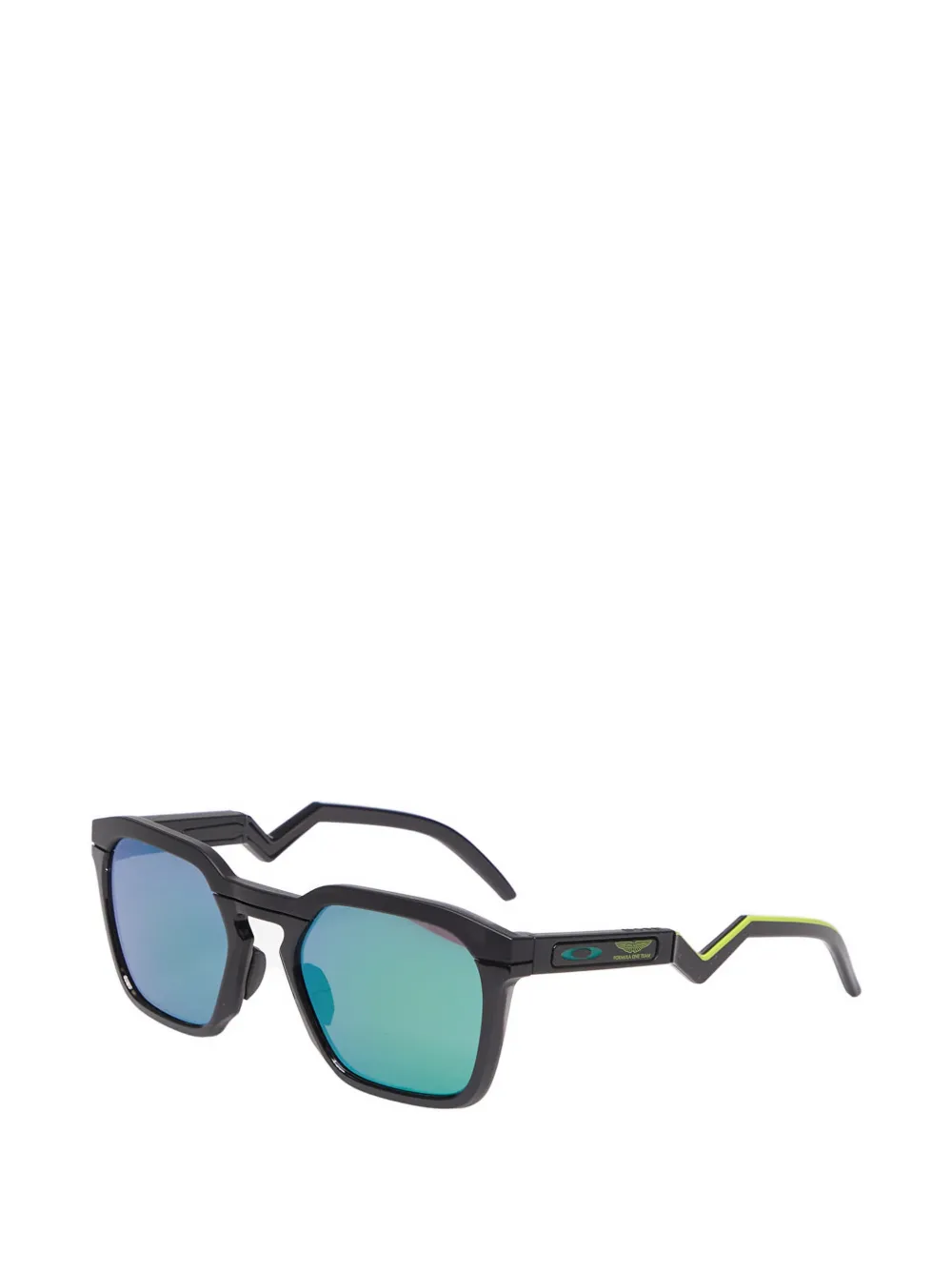 Oakley x Aston Martin Aramco F1 Team HSTN SQ zonnebril Zwart