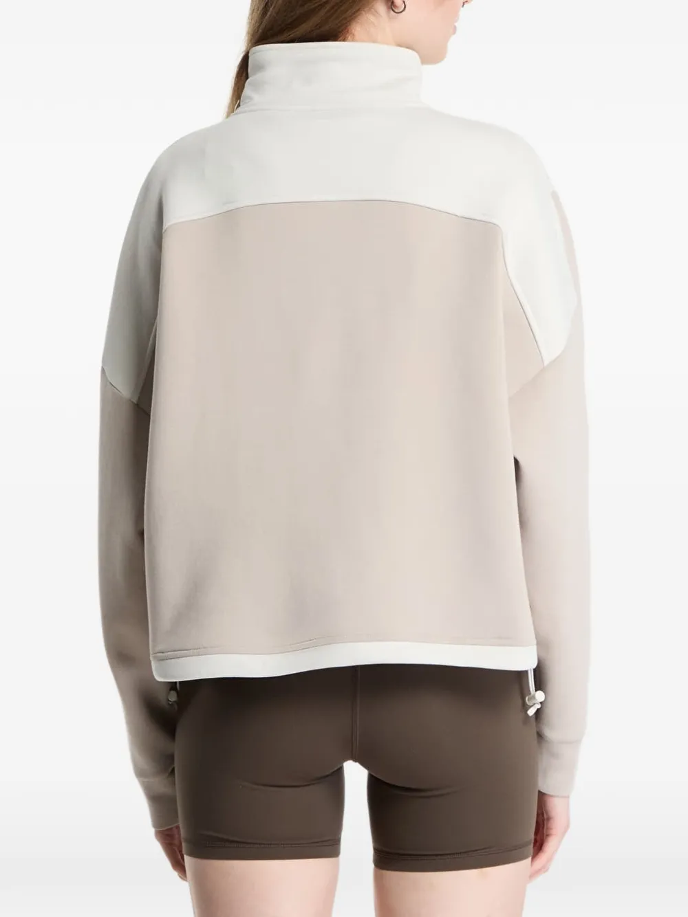 Under Armour Unstoppable Fleece half-zip sweater Wit