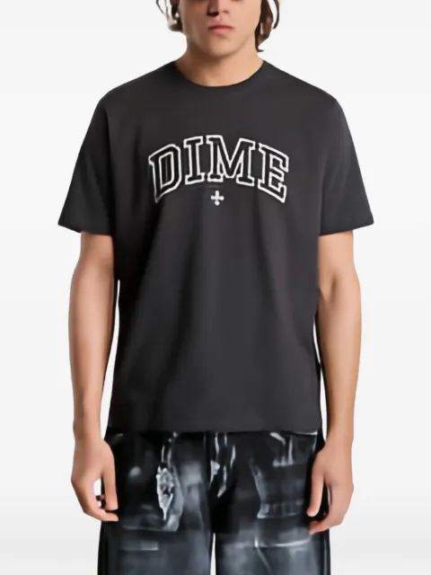 dime Varsity logo-print T-shirt