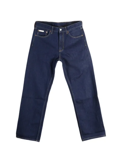 Calvin Klein straight-leg rinse jeans