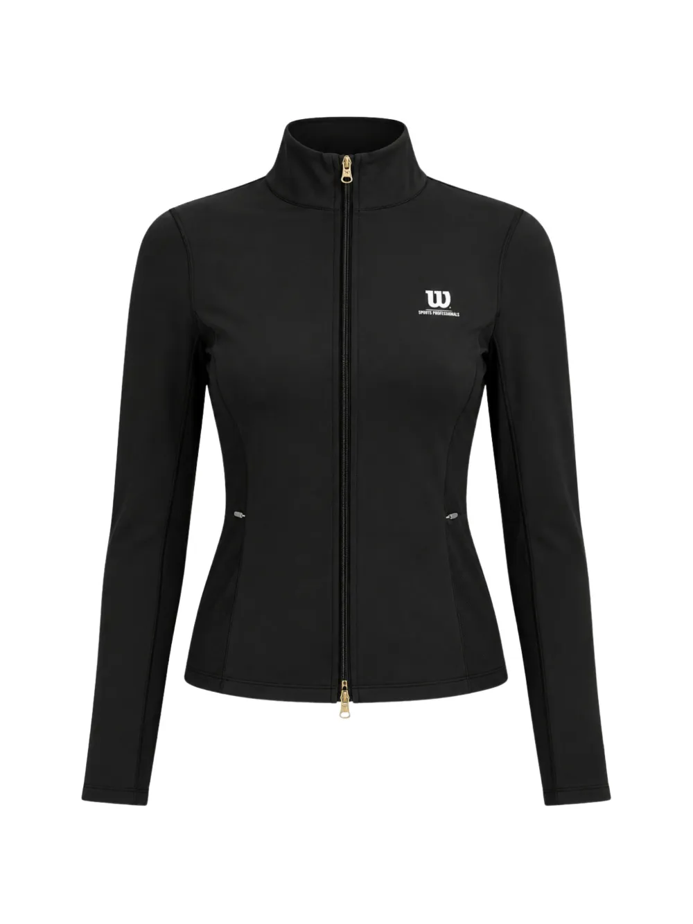 Wilson Court 1 zip-fastening sweatshirt - Nero