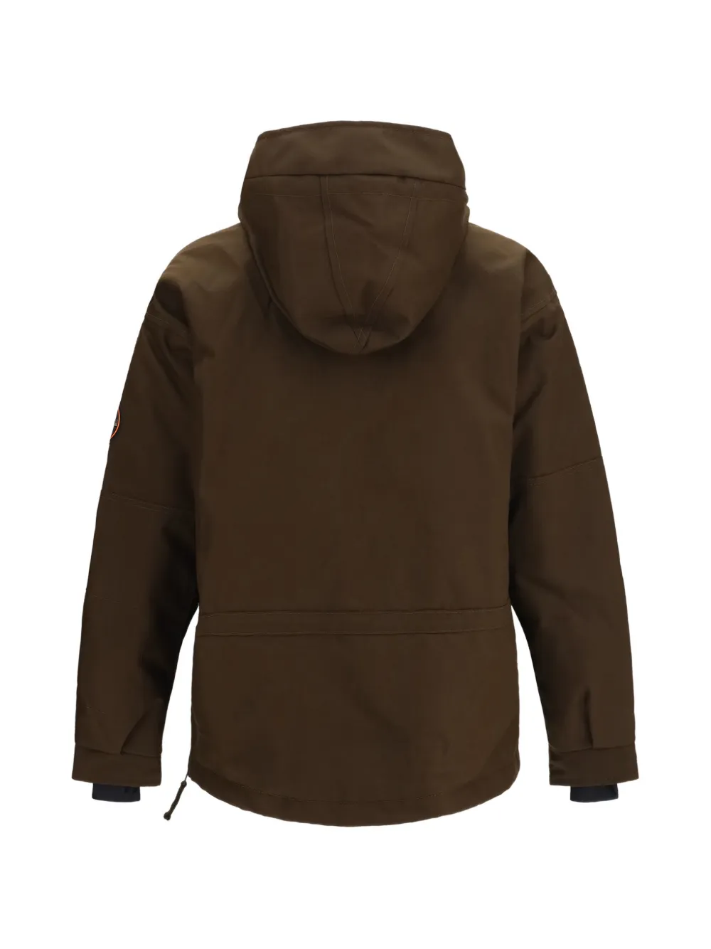 Napapijri Skidoo logo-patch ski hoodie Bruin