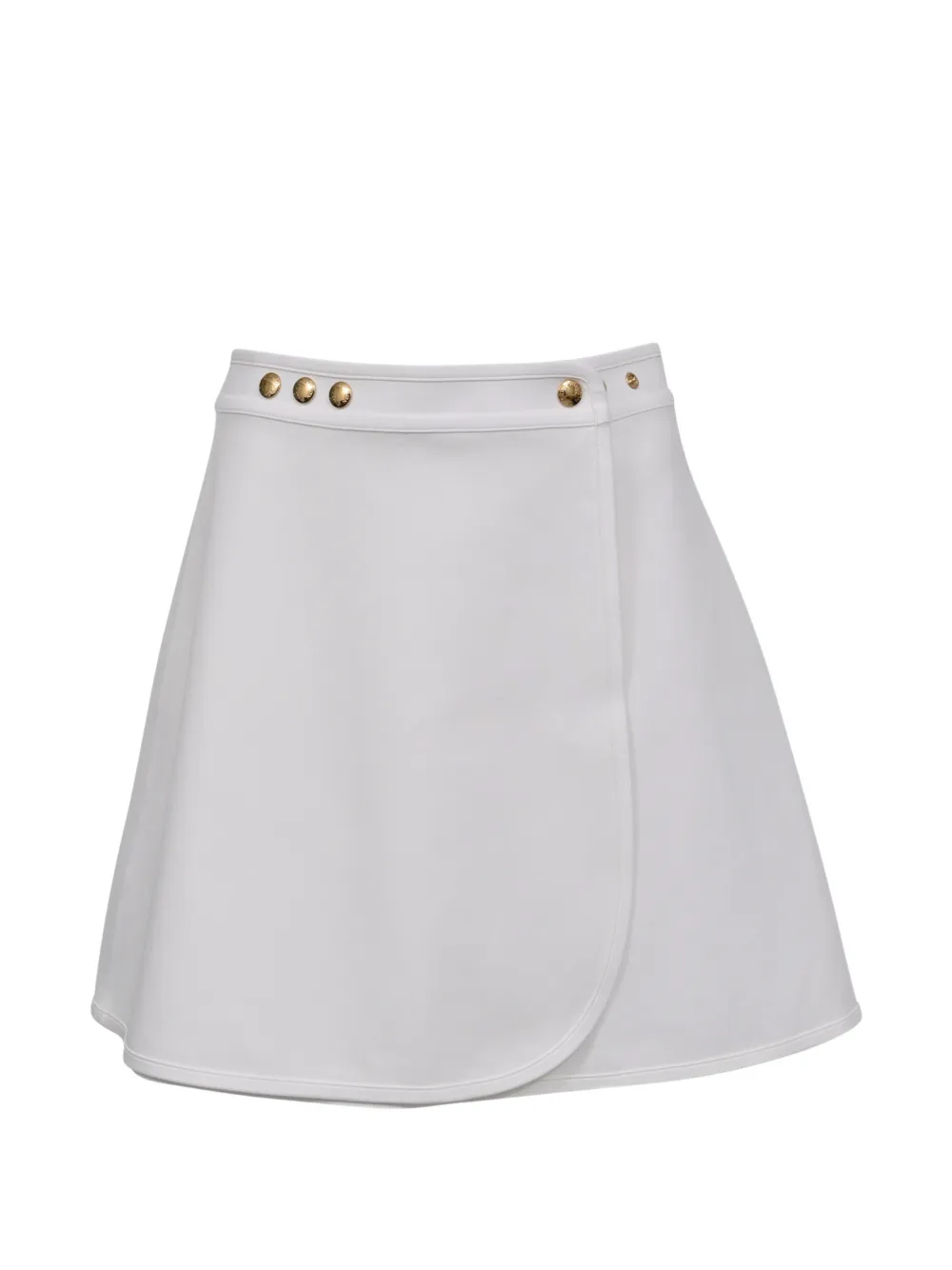 Louis Vuitton Pre-Owned A-line mini skirt - Bianco