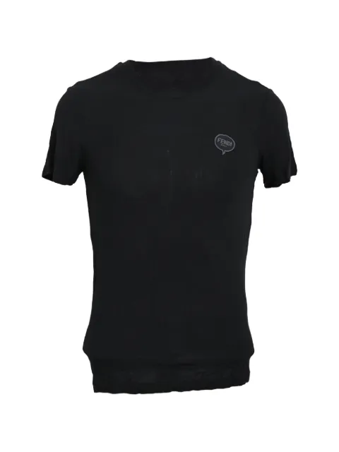 Fendi Pre-Owned t-shirt à logo imprimé