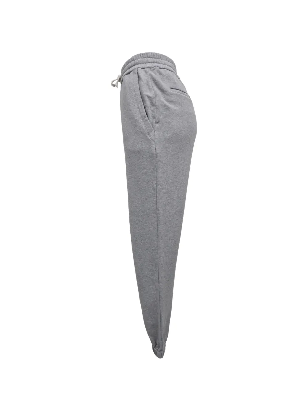 Miu Miu Pre-Owned embroidered-logo track pants - Grigio