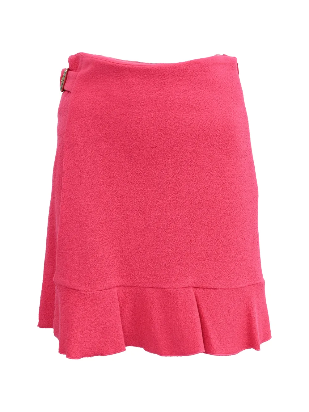 Moschino Pre-Owned ruffled wrap-effect skirt - Rosa