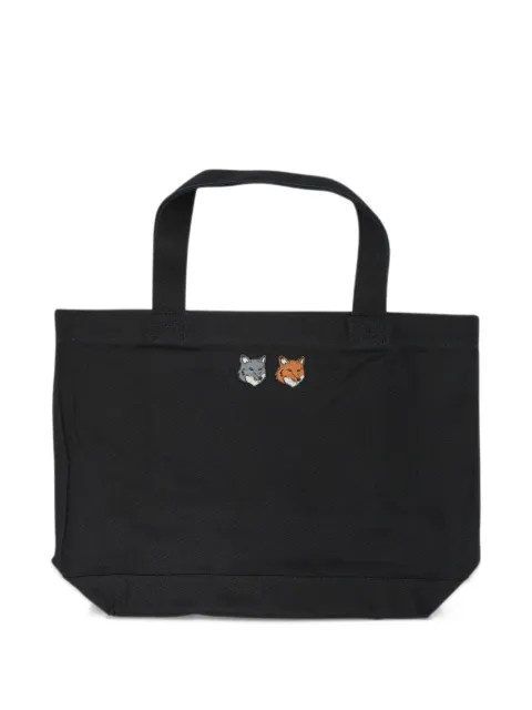 Maison Kitsuné Double Fox Head tote bag