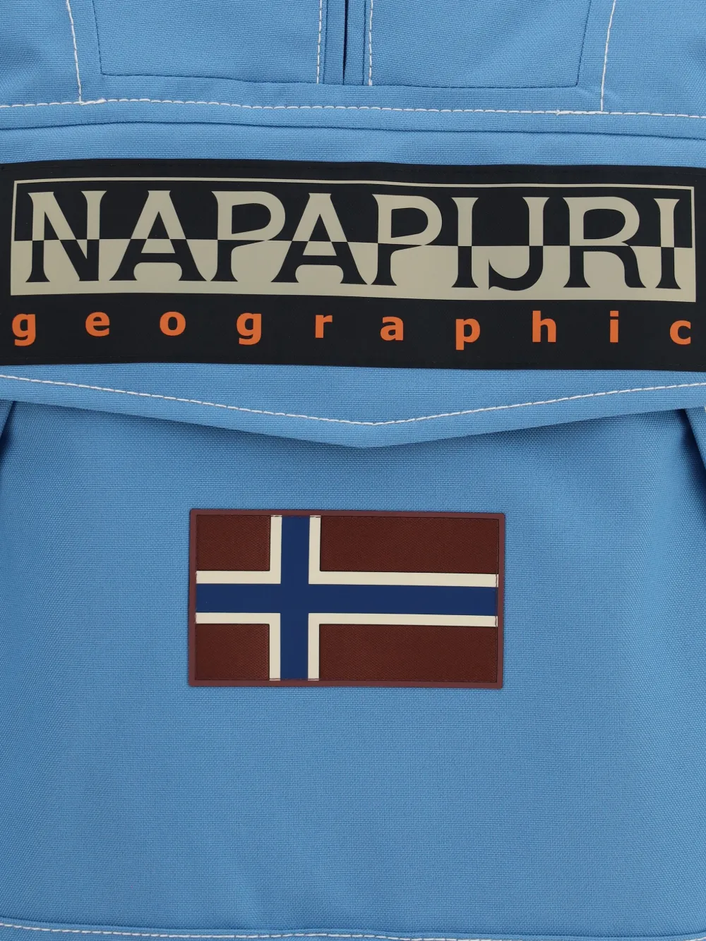 Napapijri Skidoo ski-hoodie met logo-patch Blauw