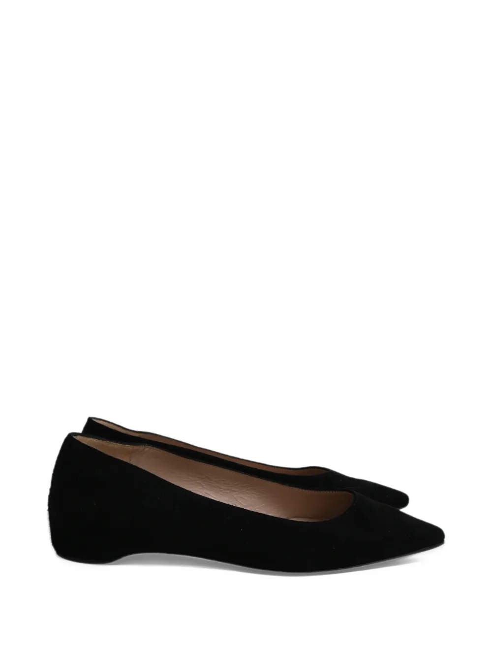 Stuart Weitzman Pointed-toe ballet flats - Noir Stuart Weitzman Pointed-toe ballet flats - Noir