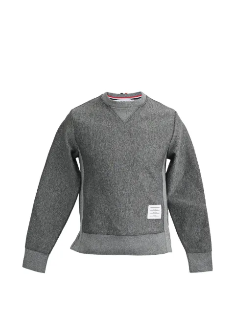 Thom Browne Logo Patch sweater