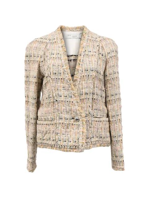 IRO Shavana frayed-edge jacket