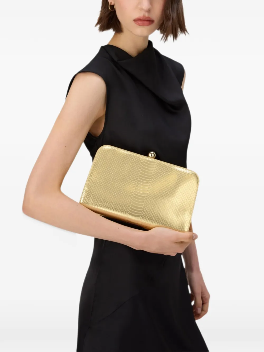 Furla Alba clutch S Goud
