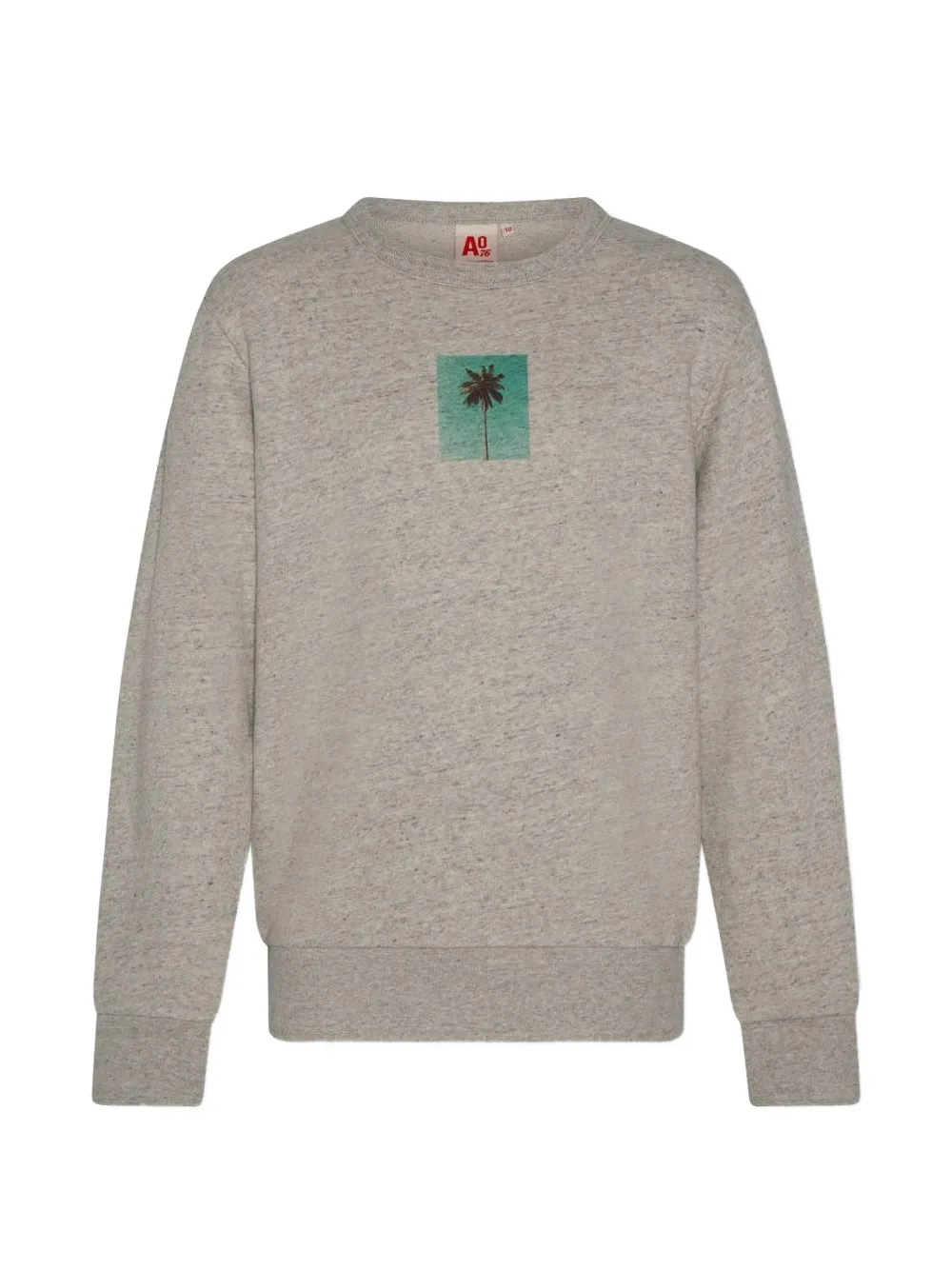 AO76 graphic-print sweatshirt - Grigio