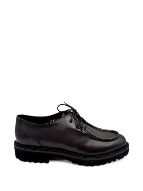 Doucal's apron-toe round-toe derby shoes