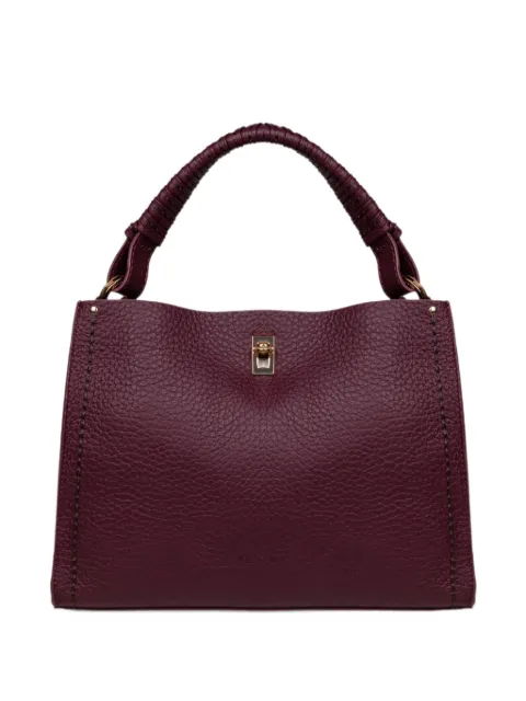 VISONA` Mia leather tote bag