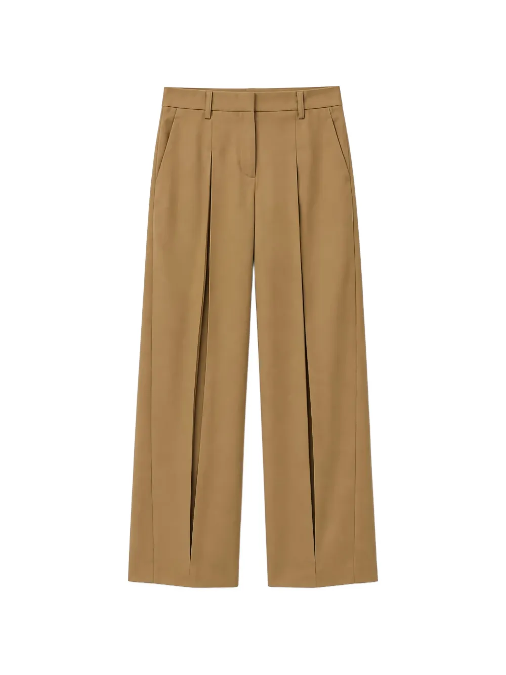 Semicouture Bridget pantalon met plooien Beige