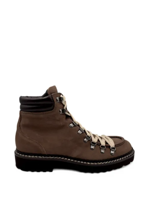 Doucal's round-toe lace-up boots