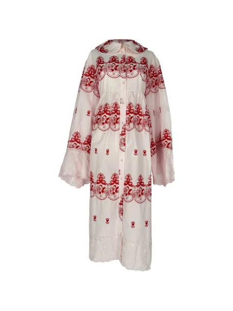Simone Rocha cherub-embroidered dress