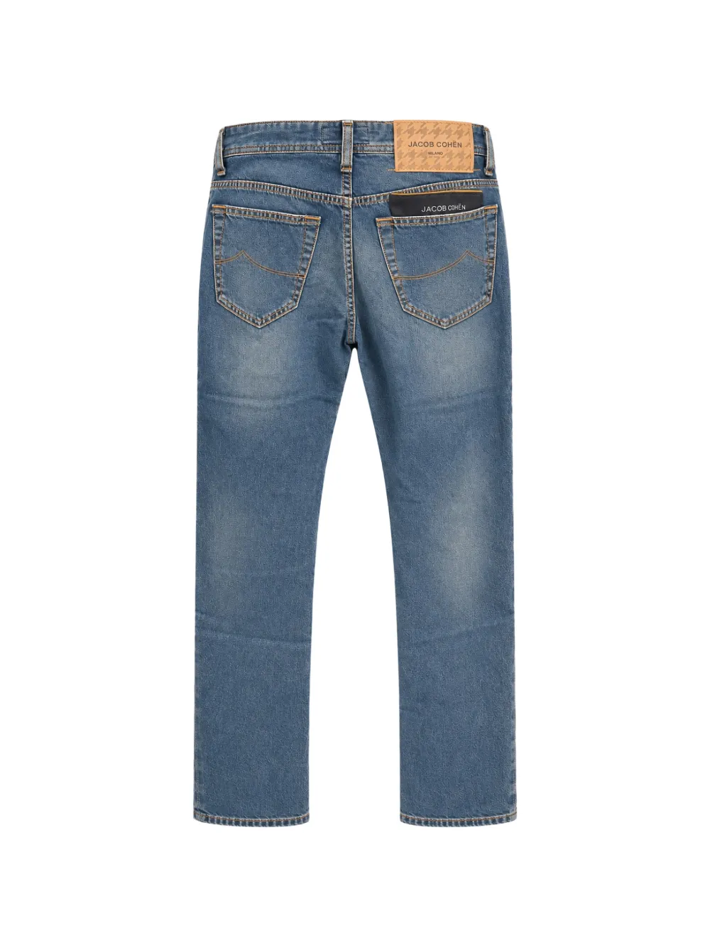 Jacob Cohën Bard faded-wash straight-leg jeans Blauw
