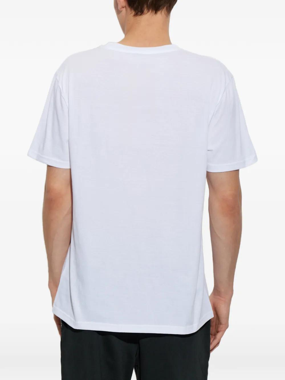 Moschino T-shirt met logoprint Wit