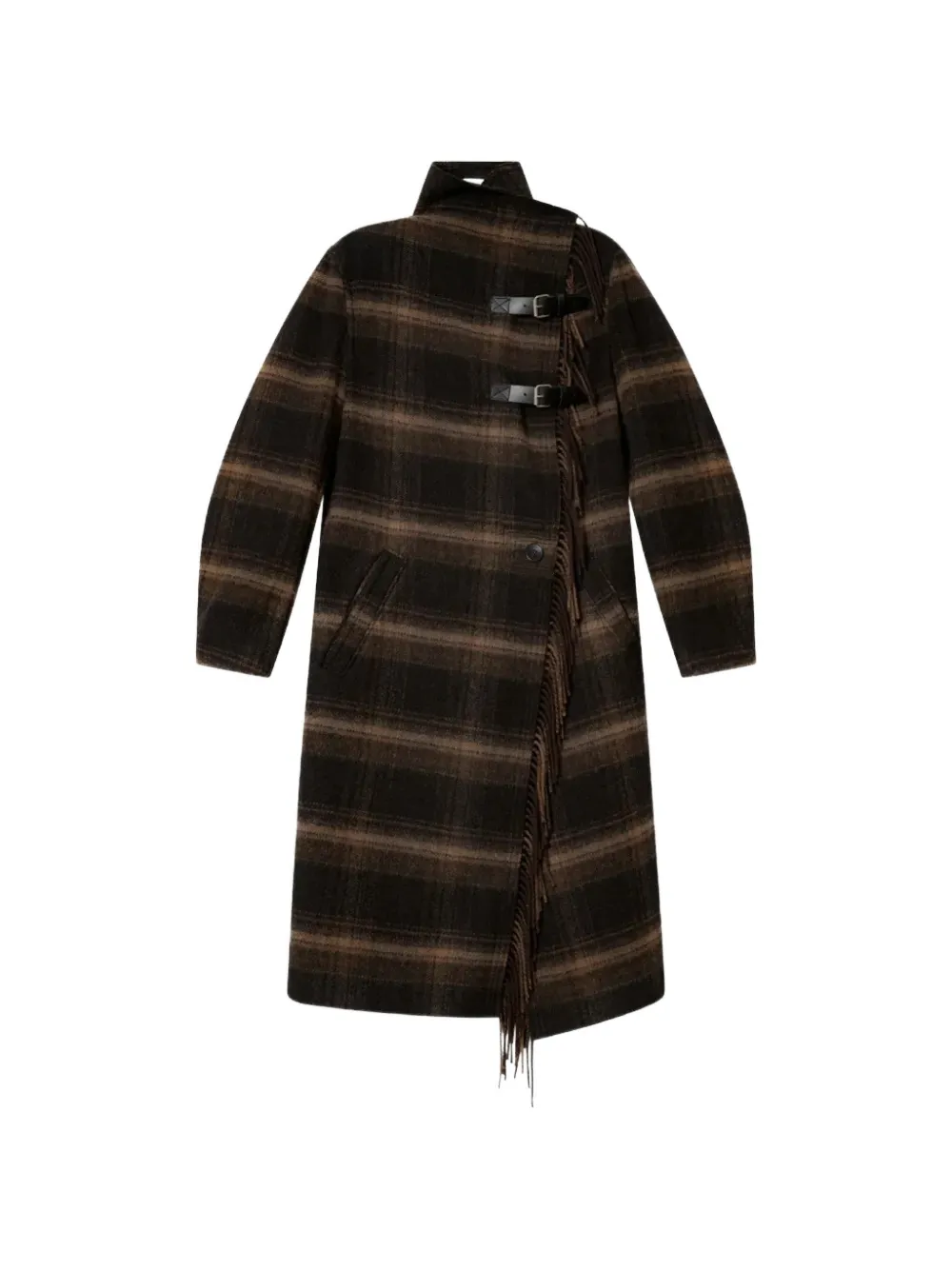 ISABEL MARANT Gihan wool coat Zwart