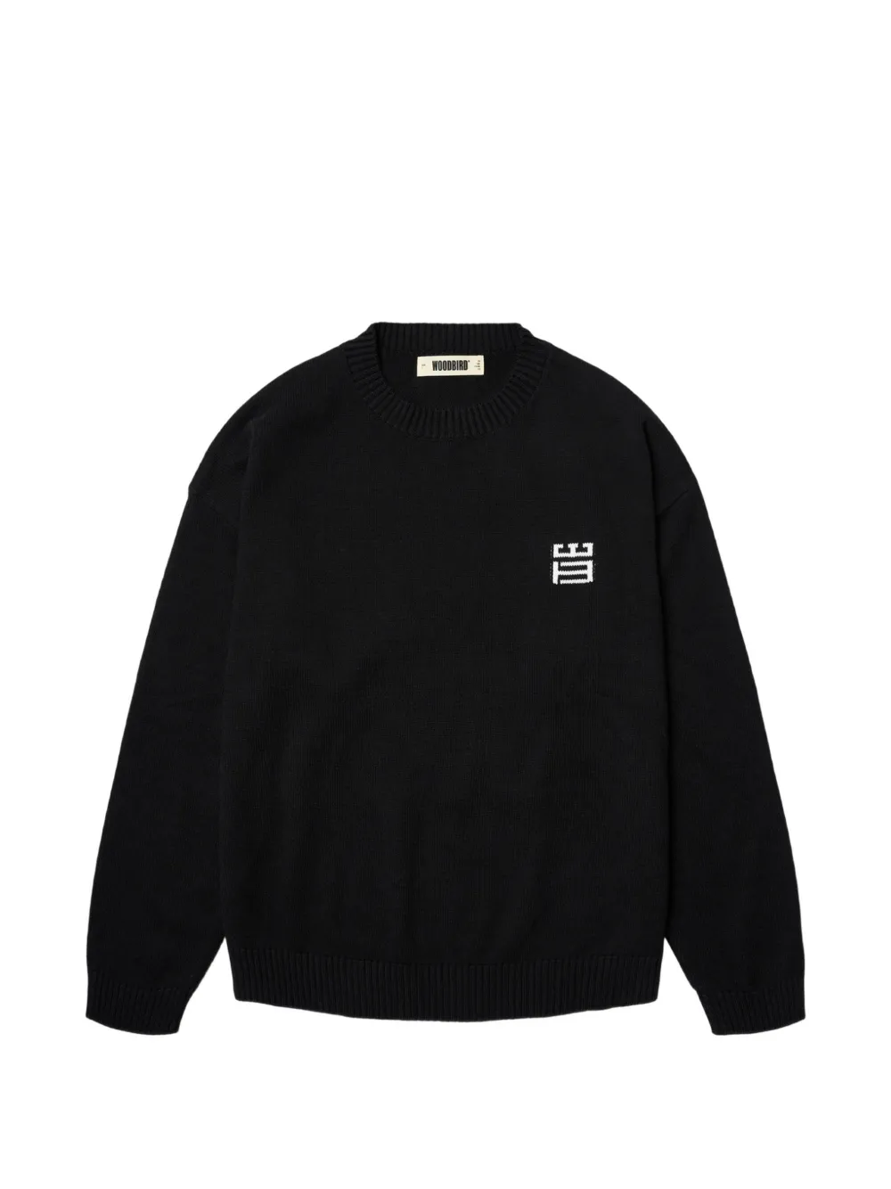 Woodbird WBKurt sweater - Noir Woodbird WBKurt sweater - Noir