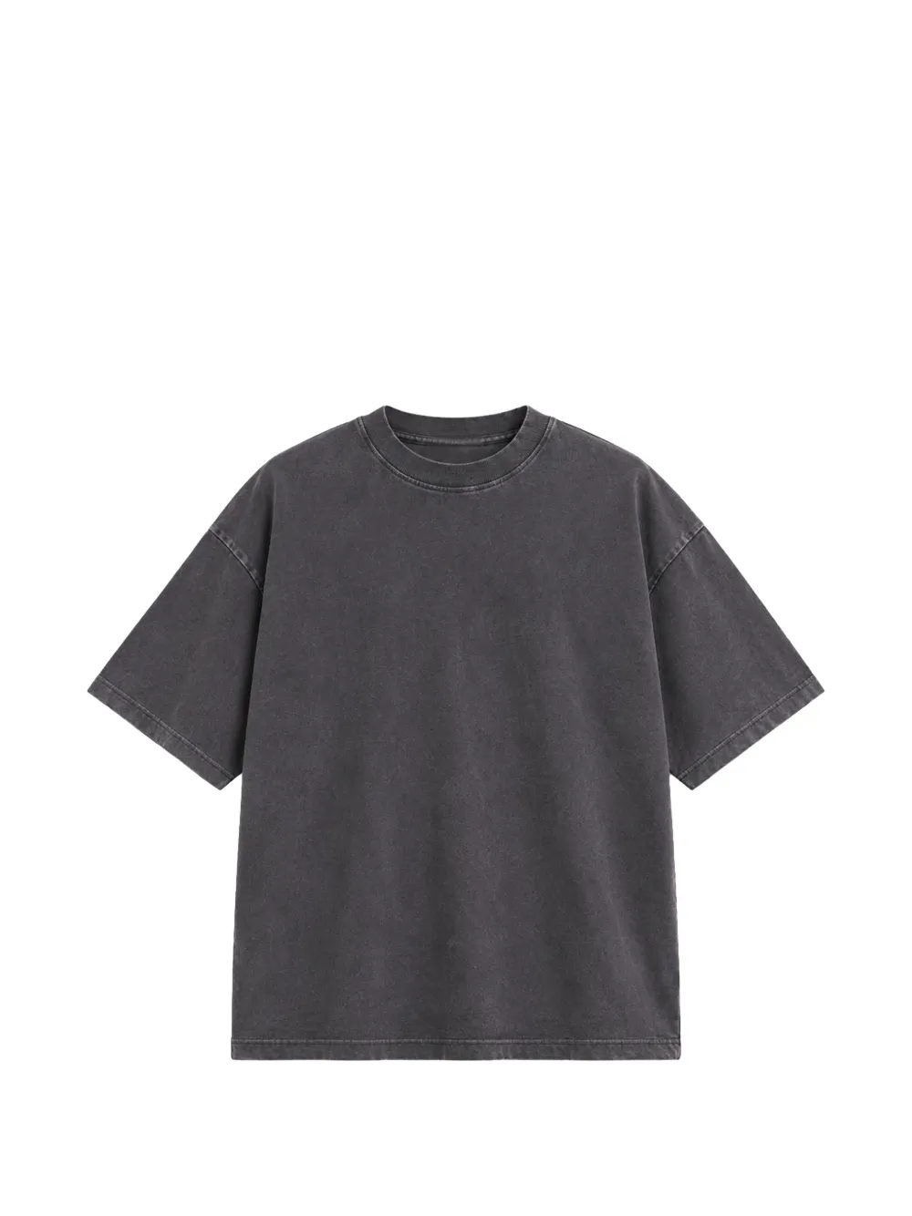 AGOLDE Portman T-shirt met ronde hals Grijs