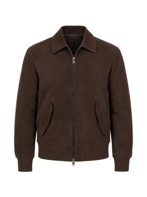 D-FOUR suede leather jacket
