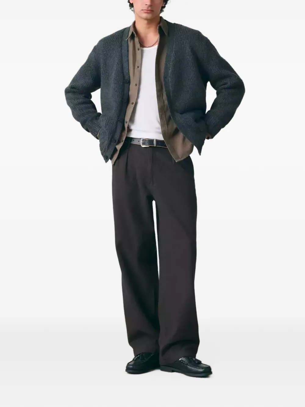 Levi's XX Chino pleated trousers Bruin