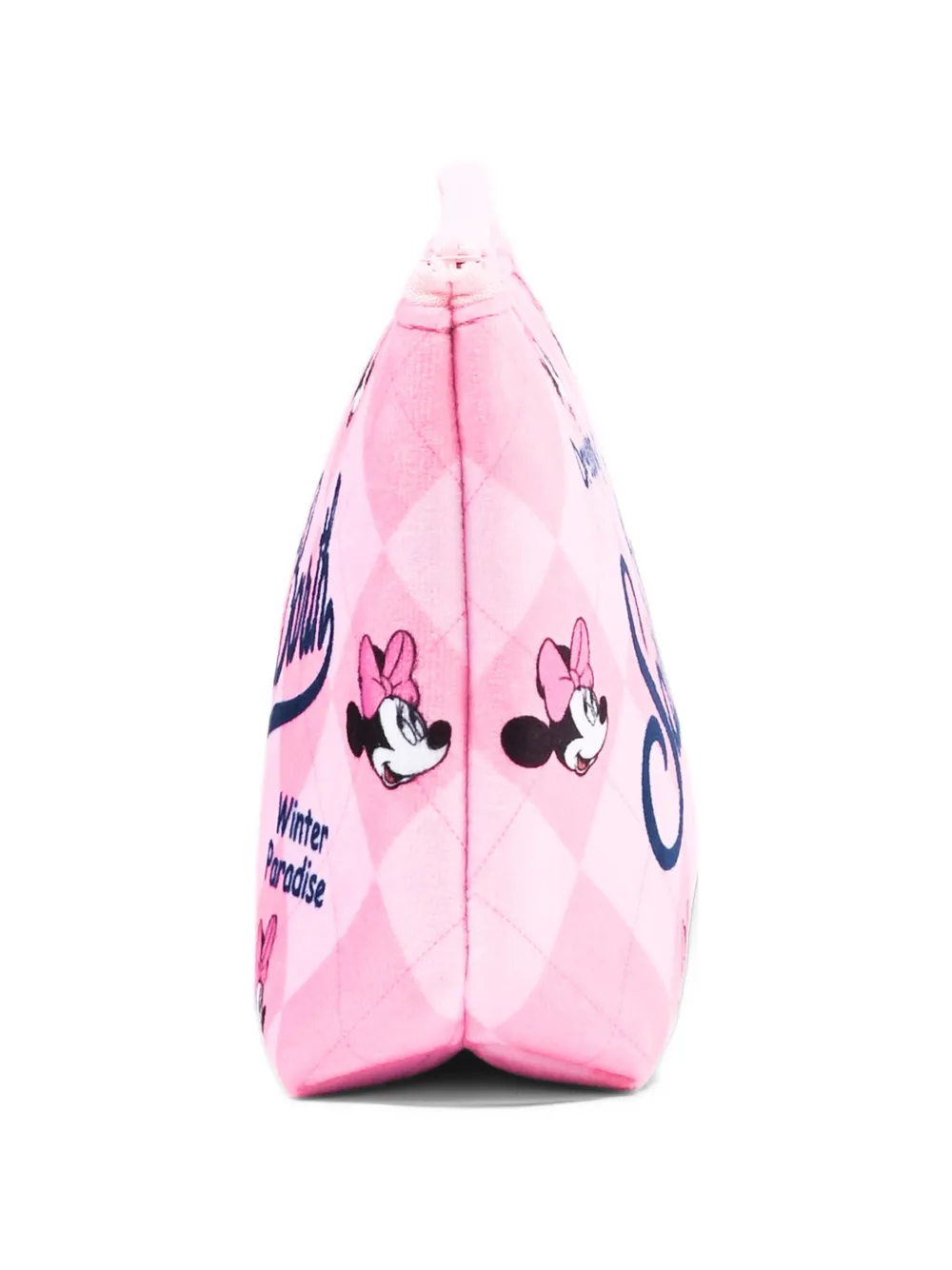 MC2 Saint Barth x Minnie Mouse Aline buidel met argyle-ruit Roze