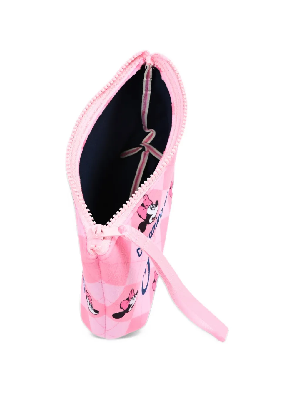 MC2 Saint Barth x Minnie Mouse Aline buidel met argyle-ruit Roze