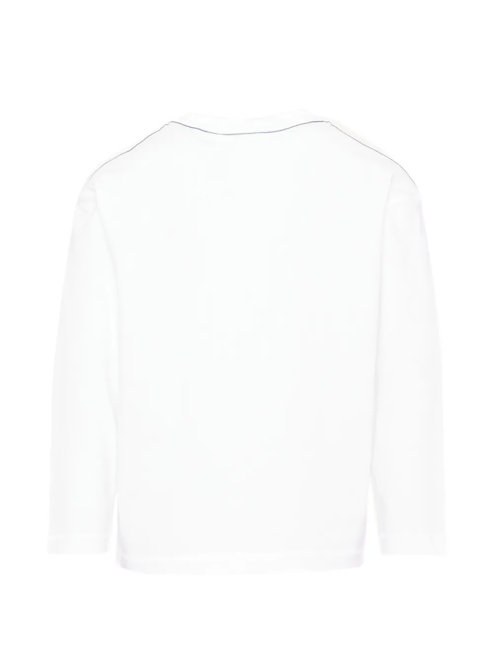 Timberland Kids logo-patch long-sleeve T-shirt Wit