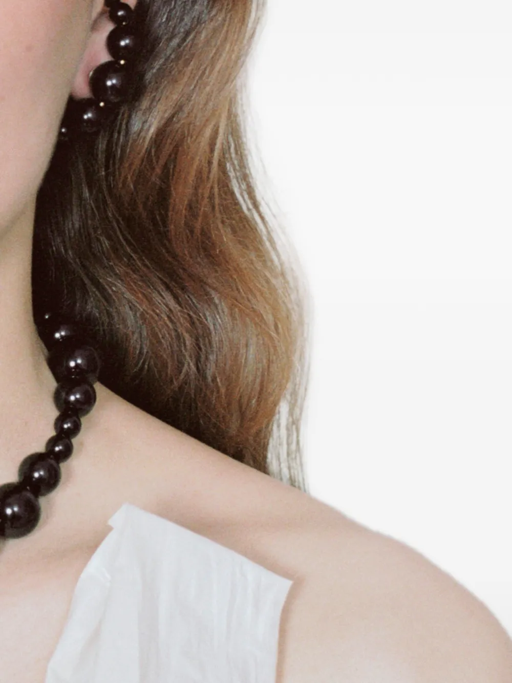 BEATRIZ PALACIOS Aperitivo beaded earrings - Nero