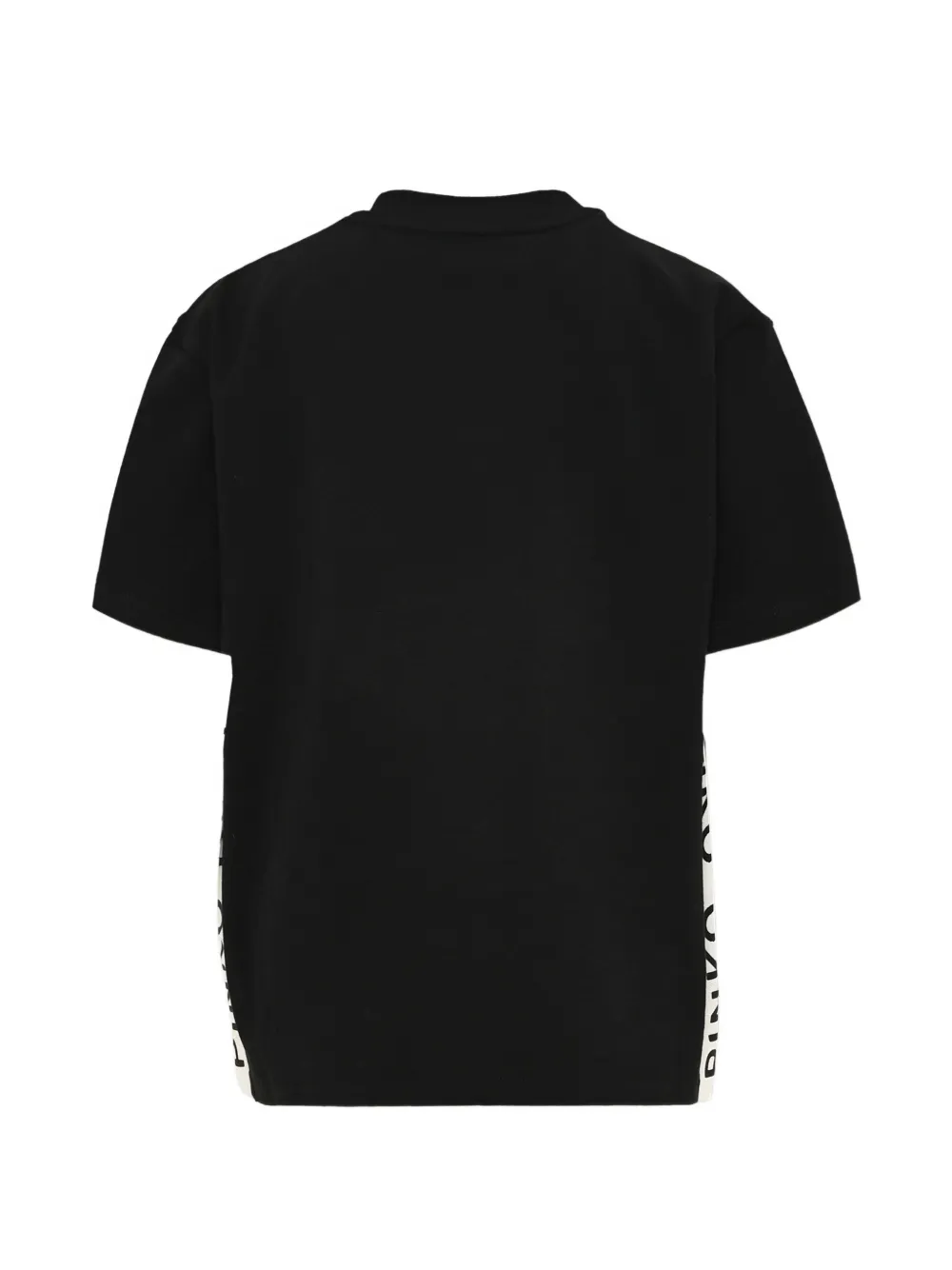 Pinko Kids T-shirt met logoband Zwart