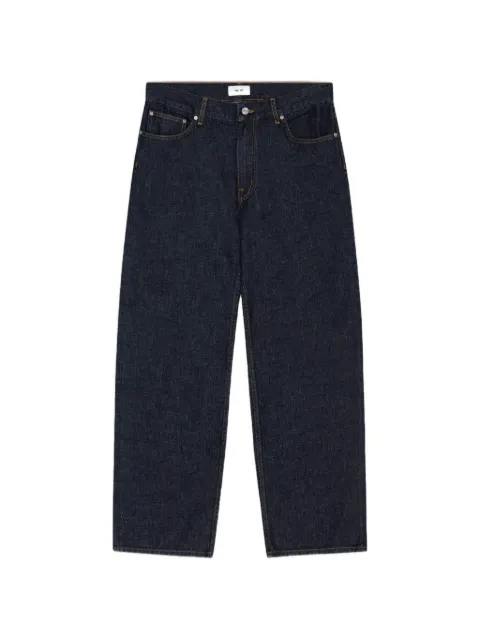 NN07 Ross logo-patch jeans