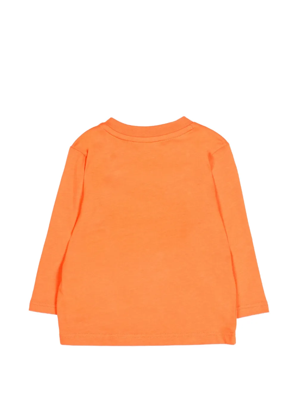 Timberland Kids logo-print long-sleeve T-shirt Oranje
